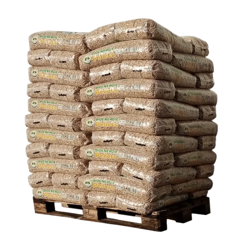 Bio Energy Pellets – Palette mit 66 Säcken à 15 kg
