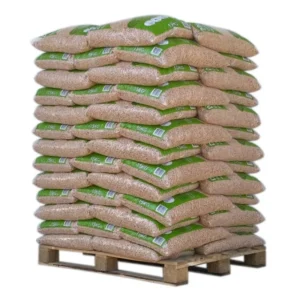 Pellets DIN – Palette mit 65 Säcken à 15 kg